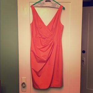 Jcrew pink bridesmaid dress